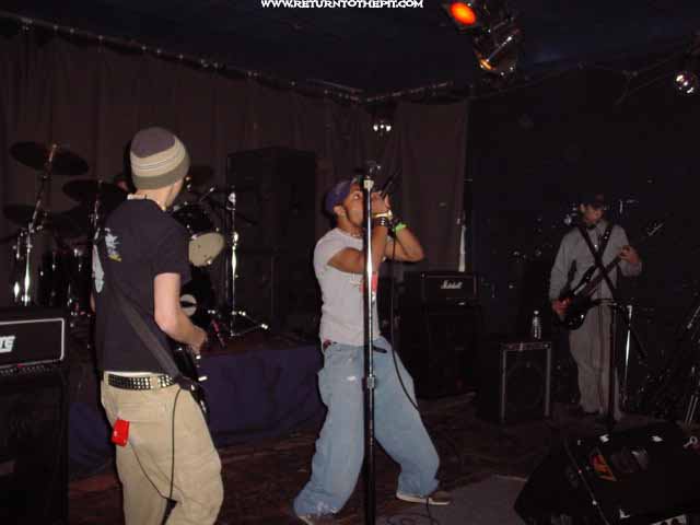 [8 days in october on Oct 27, 2002 at Halloween Thrash Bash - Fat Cat's  (Springfield, MA)]