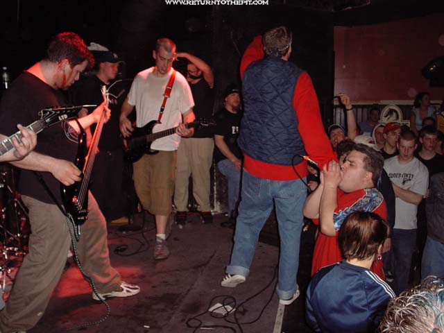 [all out war on Feb 22, 2003 at the Met Cafe (Providence, RI)]