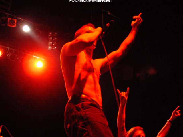 [all that remains on Oct 5, 2001 at The Palladium (Worcester, MA)]