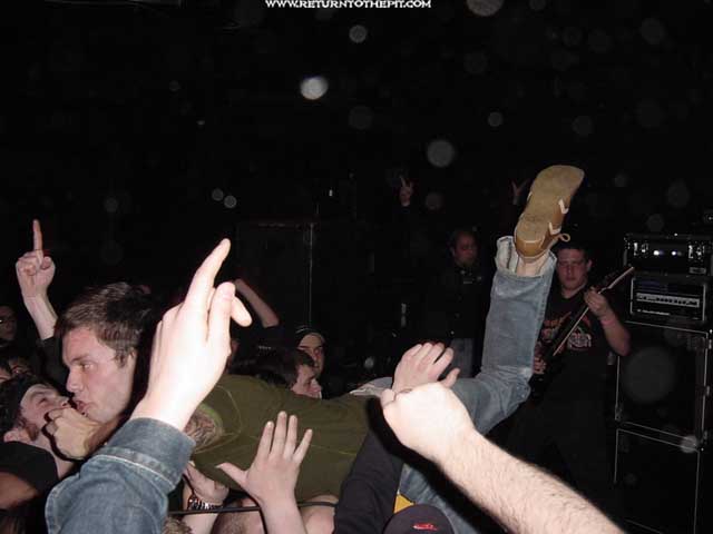 [between the buried and me on Jan 31, 2003 at The Palladium (Worcester, MA)]