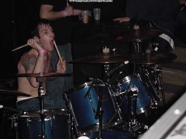 [between the buried and me on Jan 31, 2003 at The Palladium (Worcester, MA)]