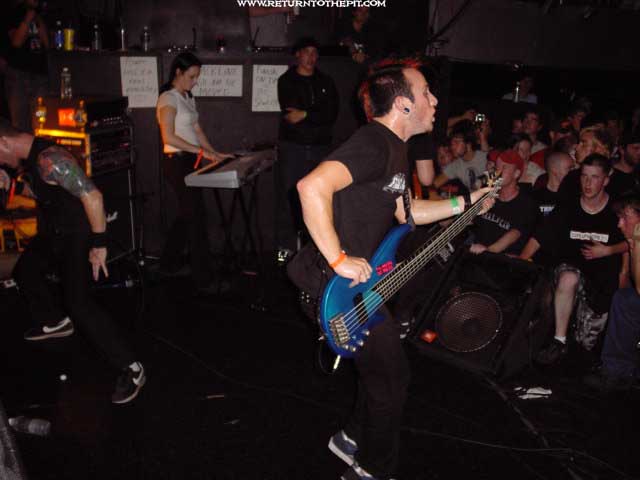 [bleeding through on Sep 15, 2002 at Skatefest Second Stage The Palladium (Worcester, MA)]