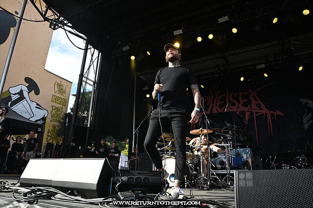 [chelsea grin on Sep 16, 2023 at Metal Blade Stage - the Palladium (Worcester, MA)]