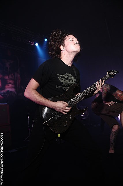 [job for a cowboy on Oct 31, 2009 at the Palladium (Worcester, MA)]