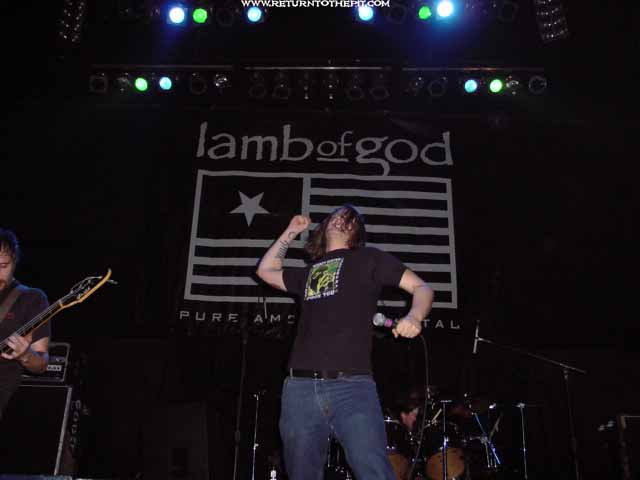 [lamb of god on Oct 5, 2001 at The Palladium (Worcester, MA)]