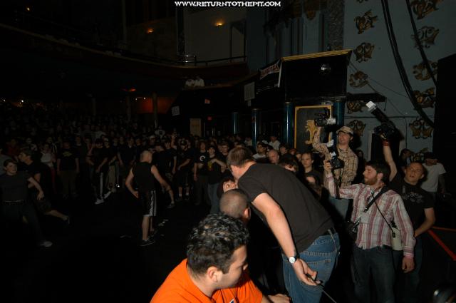 [martyr ad on May 1, 2004 at the Palladium - first stage  (Worcester, MA)]