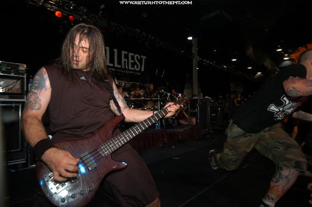 [shadows fall on Jul 23, 2004 at Hellfest - Trustkill Stage (Elizabeth, NJ)]