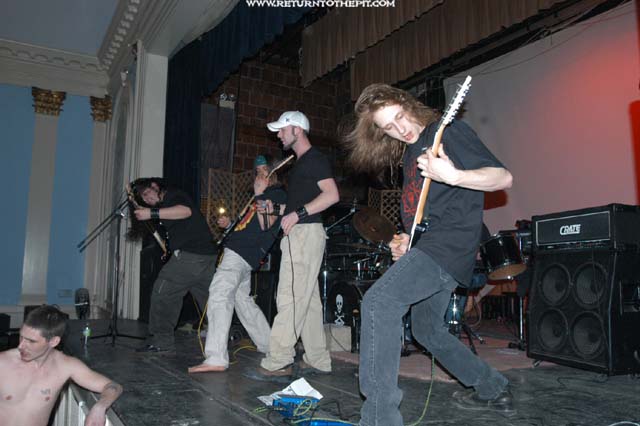[the accursed on Feb 28, 2003 at Bitter End Fest day 1 - Civic League (Framingham, MA)]