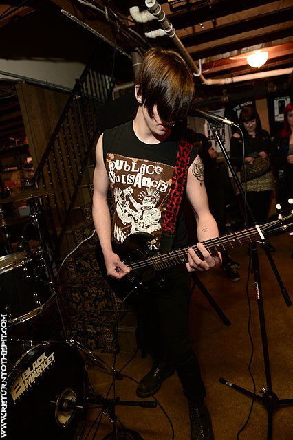[the ear bleeds on Apr 13, 2013 at Tino's Basement (Dover, NH)]