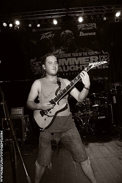 [the faceless on Aug 10, 2012 at the Palladium - Mainstage (Worcester, MA)]