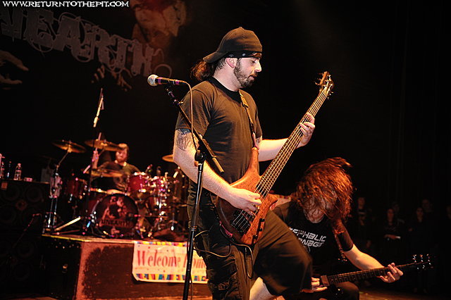 [unearth on Jan 31, 2009 at the Palladium (Worcester, MA)]